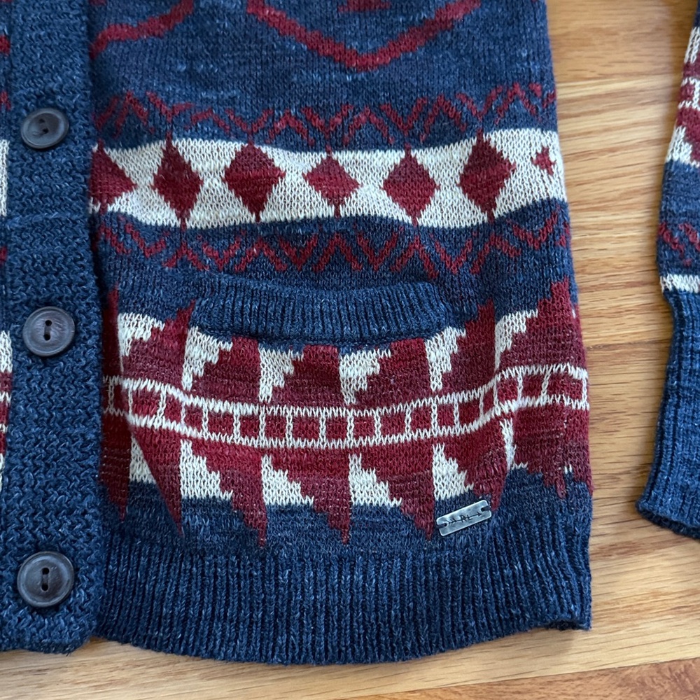 Denim & Supply Ralph Lauren Geometric Knit Cardigan - Picture 3 of 11